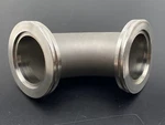 Stainless Steel Vacuum Fitting Iso NW63 90 Elbow. Fixed Price $95.00.
