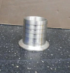 Triclover 14MPHR 316SS X1 " Rubber Hose Adapter. Fixed Price $12.99.