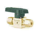 Swagelok B-4P4T Brass Quarter-turn Instrument Plug Valve Fnsp. Fixed Price $120.93.