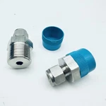 Lot Of Swagelok SS-600-1-12 Ss, Conn, 3/8" Tube O.D,3/4" Mnpt, Fitting. Fixed Price $56.95.