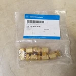 Agilent Technologies 5180-4121 Cap 1/8" Brass 6PK. Fixed Price $9.90.