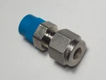 Swagelok Stainless Steel Connector Fitting, 1/4" Tube X 1/8" Mnpt, SS-400-1-2. Fixed Price $11.89.