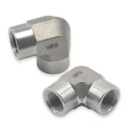 Hfs(r) 2PCS/PACK, 1/4" Npt Female 90 Degree Elbow Stainless Steel 304. Fixed Price $13.99.