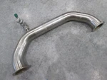 Amat, 21" X 7" Pipe Weldment W/ SS-DLVCR4 Swagelok Valve, Used. Fixed Price $215.00.