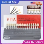 Vita Classical Shade Guide Dental Materials A1-D4 16 Colors Teeth Whitening. Fixed Price $239.90.