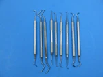 Lot Of 9 Dental Instruments Premier, Hu Freidy, Gc America Made Usa See List. Fixed Price $120.00.