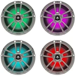 Infinity 6.5" 225W Max Marine Grade Rgb Led Titanium Boat Speakers (2 Pairs). Fixed Price $209.99.
