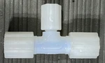 Entegris Fluoroware Galtek UT8-4-8FN-1 1/2-1/4-1/2" Flarelock Tee Union Fitting. Fixed Price $59.00.