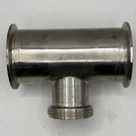 Cole-tech Fitting, 316L Stainless Steel, Tee, Sanitary Clamp Union,. Fixed Price $77.00.