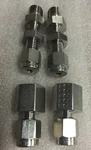 Lot Of 4, Swagelok SS-200-11-2 & Parker 2-2 Gbz-ss, (SS-200-7-2) ZB#25. Fixed Price $63.49.