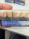 Ivoclar Ips Empress Cad Ht Block, Shade A2 Size 12, 5/PK. - 665690. Fixed Price $100.00.
