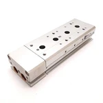 Smc MXS8-50F Pneumatic Slide Table, Bore: 8MM, Stroke: 50MM, 0.15-0.7MPA, M5X0.8. Fixed Price $500.00.