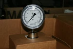 Four YY1801020 Millipore Sanitary Pressure Gauge 0-7 Bar (0-100 Psi). Fixed Price $999.00.