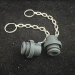 Safeway Hydraulics S44-2 Male Coupler Dust Plug Lot Of 10 Ea.. Fixed Price $34.95.