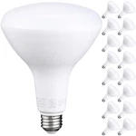 16 Pack BR40 Led Bulb, 17W=100W, Dimmable, 3000K Warm White, 1400LM Flood Light. Fixed Price $88.99.