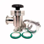Bmotiontech KF40 Manual Right Angle Bellow Seal Valve W/ Clamps Sets. Fixed Price $150.50.