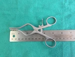 Aesculap BV074R Weitlaner Retractor, 5-1/8", 3 X Prongs. Fixed Price $30.00.