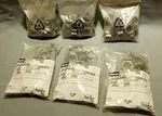 Lot Of 120 Parker 10-WLN-S Bulkhead Locknut. Fixed Price $49.00.