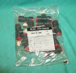 Smc 13-36S Pneumatic Fittings 3/8" Npt Branch/union Tees KQT1336S (qty 10). Fixed Price $50.00.