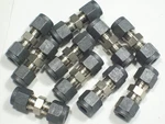 10 - Ssp Duolok Stainless Steel Unions, 1/4" Od Tube, ISSD4U. Fixed Price $59.89.