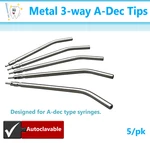 Dci International 3055 Autoclavable Air Water Syringe Tips Adec Style 5/PK. Fixed Price $24.95.