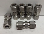 Lot Of New No Box! Swagelok 3/8" Tube Od Straight Unions SS-600-6. Fixed Price $74.95.