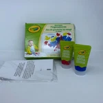 Crayola Washable Fingerpaint Kit - Red & Blue 88 Ml Tubes + 10 Paper Sheets. Fixed Price $5.40.