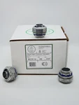 3/4" Metallic Liquid Tight Straight Connector ( 25 Pack). Zinc Die Cast. Fixed Price $75.00.