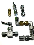 Swagelok Valve SS-1GS4 1/4" 21Q With Gyrolok Misc Lot Bundle Kit. Fixed Price $135.00.
