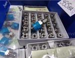 25 Swagelok Connector Fitting, 1/4" Tube X 1/2" Mnpt, SS-400-1-8. Fixed Price $350.00.