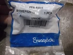 New Pkg Swagelok PFA-820-6 R1MEF0201S Union Fitting 1/2" (193-2). Fixed Price $25.00.