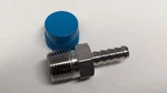 New Swagelok Stainless Barb Connector, 3/8 Npt 1/4" Hose, SS-4-HC-1-6. Fixed Price $11.99.