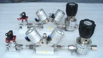 Lot Of Aptech AP1002SM 2PW MV4 FV4 Regulator Gas Line Valve W/fujikin 316L-P +++. Fixed Price $575.00.