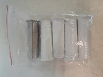Lot Of 3-A Sanitary 316L Stainless Tri-clamp Hose Barb Adapters 14MPHRL-R150. Fixed Price $180.00.