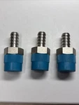 Lot Of Swagelok 3/8" X 1/2" Stainless Steel Hose Connect SS-6-HC-1-8.. Fixed Price $29.11.