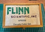 10 Pc Specimen Density Cube Set - For Studying & Mass Flinn Scientific. Fixed Price $49.00.