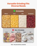 Vevor 1500W Electric Grain Mill Grinder 110 Lbs/h, Commercial Spice Pulverizer. Fixed Price $182.99.