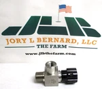 Whitey, SS-16DKM8-F4-A, Sst Integral Bonnet, 1/2" Mnpt X 1/4" Fnpt Surplus. Fixed Price $120.00.
