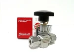 1/2" Ham-let H-300U-SS-L-V-1/2-RS 5000PSIG Stainless Needle Valve New Box. Fixed Price $75.00.