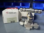 Ham-let H-300U-SS-L-R-3/8-M Stainless Steel Needle Valve Let-lok. Fixed Price $89.99.