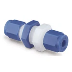 Swagelok PFA-420-61 Tube Fitting, Bulkhead Union, 1/4" 10/PACK. Fixed Price $230.00.