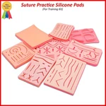 New Medical Skin Suture Practice Silicone Pads Wound Simulated For Training Kit. Fixed Price $8.99.