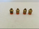 Smc KQ2H07-32 Male Adapter, 1/4" Brass One Touch Fittings, Lot Of 4, Nnb. Fixed Price $9.95.