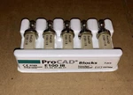 Ivoclar Vivadent Procad E100 I8 A1, A2, B1, B2, C1 Dental Blocks. Fixed Price $79.99.