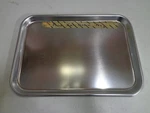 Vollrath Stainless Steel Mayo Instrument Tray 13.625 X 9.75 0.375 80130. Fixed Price $19.00.