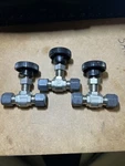 Parker 3/8" Stainless Steel Cpi Series Needle Valve 6Z-V4LK-SS Swagelok. Fixed Price $75.00.
