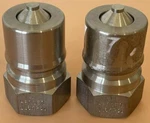 5 Pcs Hansen LL6K31 Coupling Half Quick Disconnect Set Stainless Steel. Fixed Price $100.00.