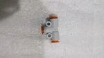 Smc KQ2T07-00A Union Tee 1/4" Push-to Connect Fitting (lot Of 5). Fixed Price $29.99.