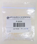 Upchurch Scientific P-859X Female Luer 1/8 Barb, Pk. Fixed Price $34.99.