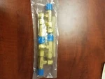15 Piece Package Swagelok EQUIV.,B-400-3-4TMT, X 1/4"P 1/4"T, Brass. Fixed Price $204.68.
